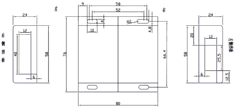 LFAL-101尺寸圖 LFAL-101尺寸圖