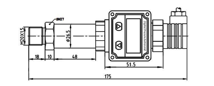 PTL516S尺寸圖 PTL516S尺寸圖