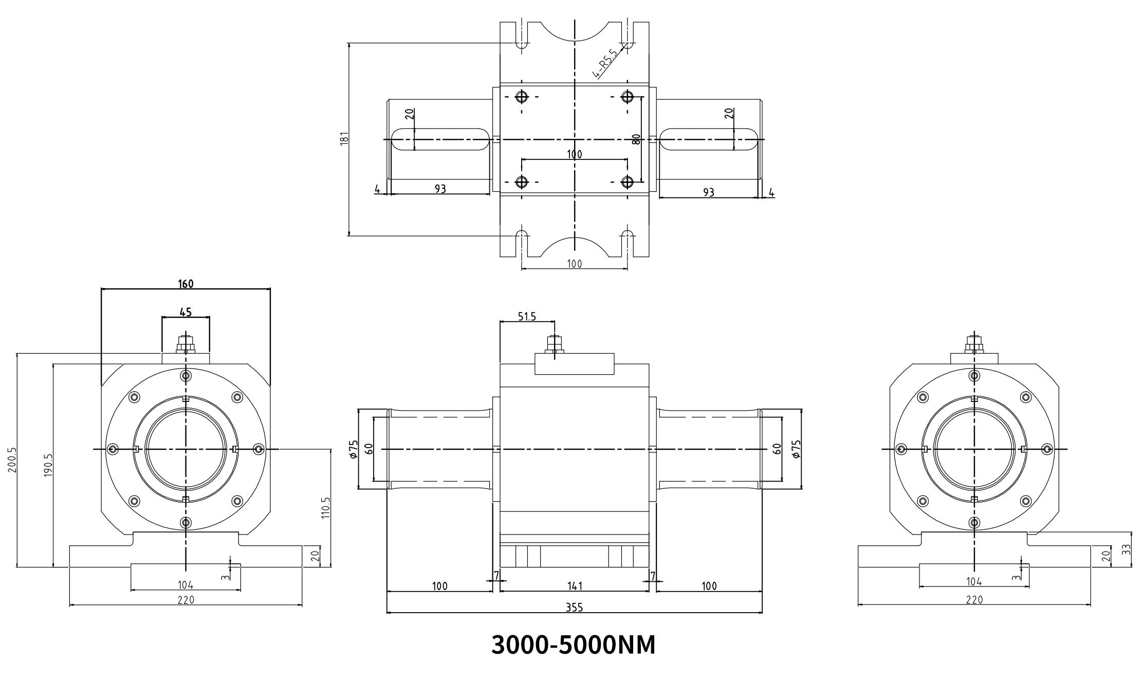 3000-5000NM 3000-5000NM